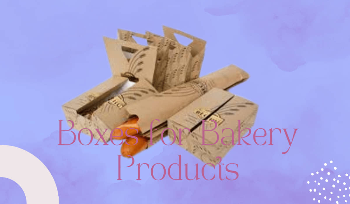 Elegant Custom Food Boxes for Bakery Products